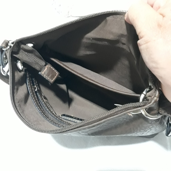 Rossetti Brown Crossbody Bag - Picture 8 of 12